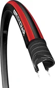 Opony rowerowe - CST Opona CZAR PRO 700x25C C-1406 czarno-czerwona zwijana 183118 - miniaturka - grafika 1