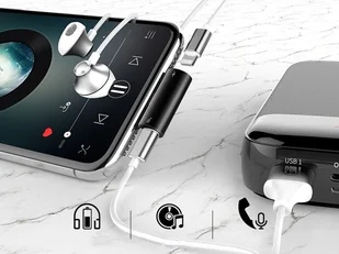 Baseus Baseus Audio Converter L46 2x Lightning CAL46-01 F157-53321_20190130152054 - Adaptery i przejściówki - miniaturka - grafika 5