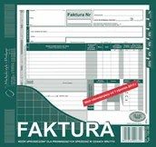 Druki akcydensowe - Michalczyk&Prokop Mich Faktura Vat 2/3 A4 Brutto Upr. - miniaturka - grafika 1