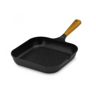 Patelnie - Lumarko Lumarko NATUR Patelnia grill 24cm z powłoką ceramiczną 320R GR4653-PROM Mondex - miniaturka - grafika 1
