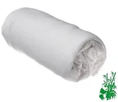 Prześcieradła dla dzieci - Easy dort Bambus-prześcieradło z gumką do pościeli, możliwość rozbudowy, 90 x 140 cm, 5 kolorach  biały - miniaturka - grafika 1