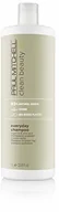 Szampony do włosów - Paul Mitchell Clean Beauty Everyday szampon wegański szampon do wszystkich rodzajów włosów, codzienna pielęgnacja włosów z olejkiem arganowym 1000 ml - miniaturka - grafika 1