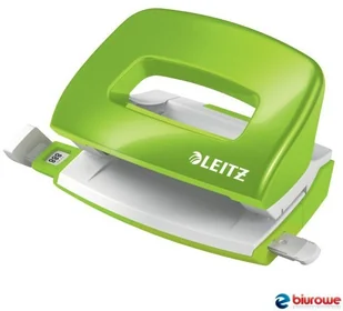 Leitz Dziurkacz Mini metalowy WOW żółty 10 lat gwarancji 10 kartek 50601016 - Dziurkacze - miniaturka - grafika 7