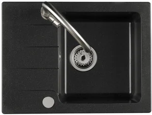 AXIS Zlewozmywak granitowy z baterią Zefir Axis - Zlewozmywaki z baterią - miniaturka - grafika 2