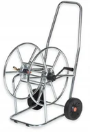 Węże ogrodowe i zraszacze - Wózek na Wąż stal nierdzewna 3/4''80m bęben AG3318 - miniaturka - grafika 1