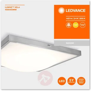 LEDVANCE Lunive Vela lampa sufitowa 40,5cm 3 000 K - Lampy sufitowe - miniaturka - grafika 3