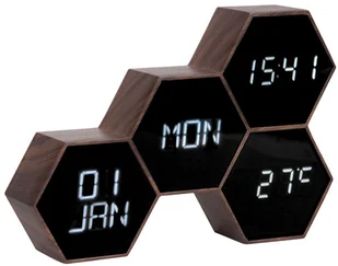 Karlsson Budzik Six In The Mix black by KA5805BK - Zegary - miniaturka - grafika 3