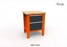 Malow Stół narzędziowy SWT 07/06 "JEDYNKA" warsztat metalowy na klucz SWT07/06 - Stoły warsztatowe - miniaturka - grafika 2