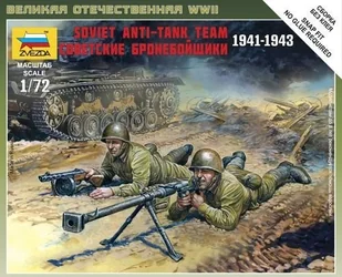 Zvezda Soviet AntiTank Team 19411943 - Modele do sklejania - miniaturka - grafika 2