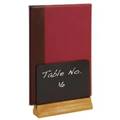 Wyposażenie lokali gastronomicznych - Olympia Stojak na kartę dań | 210x55x(H)325mm GJ096 - miniaturka - grafika 1