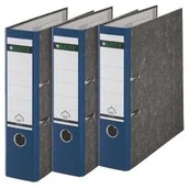 Segregatory - Leitz segregator wysokiej jakości, A4, 3 szt. w zestawie, niebieski szeroki 4002432365456 - miniaturka - grafika 1