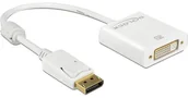 Inne akcesoria audio-wideo - Delock 62600 cable gender changer DisplayPort 1.2 DVI-I 24+5 Biały, Adapter 4043619626007 - miniaturka - grafika 1