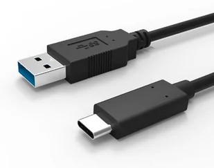 Kabel Usb (2.0), Usb A M- Usb C M, 1m, czarny - Kable komputerowe i do monitorów - miniaturka - grafika 2