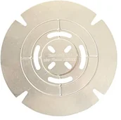 Pozostałe akcesoria kuchenne - JOSKO Produkte josko produkty 8101 jako odlew aluminiowy gaz, gaz Zwężka płyty dla gospodarstwa domowego na kemping i płyta podgrzewająca, średnica 18 cm 8101 - miniaturka - grafika 1