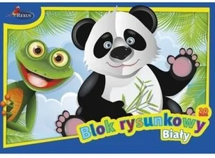 Beniamin Blok rysunkowy A3 biały Panda - Szkolne artykuły papiernicze - miniaturka - grafika 2