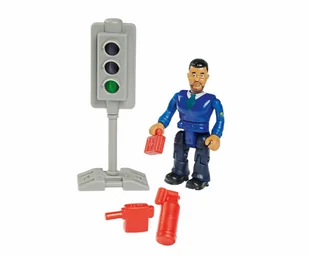 Strażak Sam Jeep policyjny z figurką - Samochody i pojazdy dla dzieci - miniaturka - grafika 4