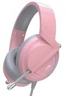 Słuchawki - WG AirGame 9528 różowe - miniaturka - grafika 1