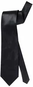 Stroje karnawałowe - Widmann Andreas jednokolorowy Satin-krawat, rozmiar uniwersalny, czarny VD-WDM2993A - miniaturka - grafika 1