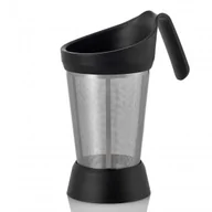 Pozostałe akcesoria kuchenne - AdHoc GRANTEA ZAPARZACZ DO HERBATY 15 CM CZARNY STAL NIERDZEWNA AH-TE85 - miniaturka - grafika 1