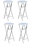 Stoły - Inny producent vidaXL Stoki barowe 4 sztuki. - miniaturka - grafika 1