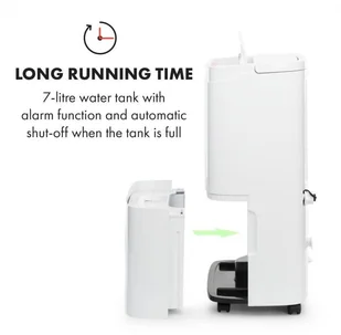 Osuszacz powietrza Klarstein DryFy Connect 50 (DXJ2-DryFyConnect50) - Domowe osuszacze powietrza - miniaturka - grafika 3