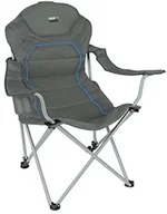 Meble turystyczne - High Peak Alicante krzesło kempingowe, ciemny szary/niebieski, 62 X 60 X 48/105 cm 44117 - miniaturka - grafika 1