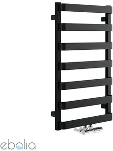 Excellent Grzejnik łazienkowy Meteor 111 czarny mat GREX.ME111.BL - Grzejniki łazienkowe - miniaturka - grafika 3