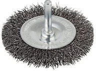 Narzędzia warsztatowe - Wolfcraft Krążki-szczotka druciana do fasad  75 X 7 MM, okrągłym trzonkiem 6 MM, 8470000 - miniaturka - grafika 1