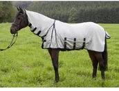 Akcesoria do hodowli zwierząt - PFIFF Pfiff muszka koc z szyi część, 125cm, w kolorze srebrnym 101405-70-125 - miniaturka - grafika 1