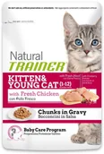 Mokra karma dla kotów - Trainer Natural Kitten kawałki w sosie własnym 24 x 85 g - miniaturka - grafika 1
