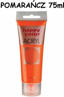 Happy Color Farba akrylowa, pomarańczowa, 75 ml, - Farby i media malarskie - miniaturka - grafika 2