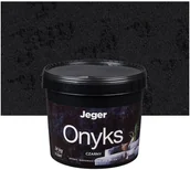 Elewacje - JEGER Efekt dekoracyjny do ścian Onyks 14 kg czarny Jeger - miniaturka - grafika 1