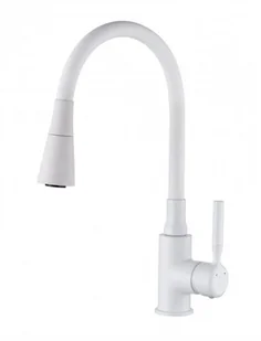 Invena Pogo Plus bateria kuchenna z elastyczną wylewką biała BZ-80-P02 - Baterie kuchenne - miniaturka - grafika 2