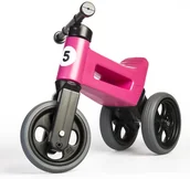 Rowerki biegowe - Teddies Funny Wheels New Sport 2v1 różowy - miniaturka - grafika 1