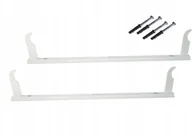 Akcesoria grzewcze - Uchwyt Wieszak Wspornik Grzejnika Aluminiowy H 500 - miniaturka - grafika 1