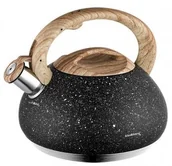 Czajniki na gaz - Klausberg Czajnik Klausberg KB-7279 z gwizkiem 2,7L Granit Wood KB-7279 - miniaturka - grafika 1