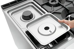 Bartscher 4-PALNIKOWA KUCHNIA GAZOWA +PIEKARNIK EL. 2/1 GN 2952271 - Piece, kotły  i płyty grzejne gastronomiczne - miniaturka - grafika 5