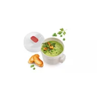 Pojemniki kuchenne - Tescoma Purity 0,6 L Biały Pojemnik Na Zupę Plastikowy Wh - miniaturka - grafika 1