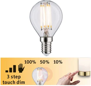 Paulmann kropla LED E14 5W filament 3-step-dim - Żarówki LED - miniaturka - grafika 3