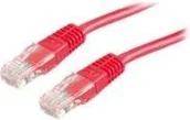 Kable miedziane - Roline UTP cable Cat6 red 0.3m 21151511 - miniaturka - grafika 1