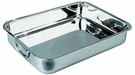 Patelnie - Ibili 651430  Inox klasyczne patelnia do smażenia z składane uchwyty metalowe 32 x 24,5 x 5,5 cm 651430 - miniaturka - grafika 1