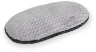 Legowiska dla psów - Nobby poduszka dla psa owalna Seoli ciemnoszara jasnoszara 71489 - miniaturka - grafika 1