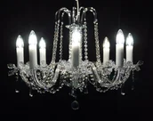 Lampy sufitowe - Elita bohemia Żyrandol kryształowy 8-ramienny - Bohemia L 210/8/31 N - miniaturka - grafika 1