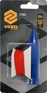 Vorel PION MURARSKI LAKIEROWANY 200 G - Poziomice, łaty, miary - miniaturka - grafika 2