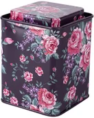 Pojemniki kuchenne - Altom Blaszany pojemnik kwadratowy Charlotta, fioletowy - miniaturka - grafika 1