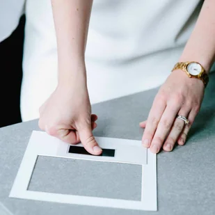 Pearhead Ramka na zdjęcie ślubne z odciskami kciuków - Ramki na zdjęcia - miniaturka - grafika 4