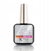Utwardzacze do paznokci - Nails Company Milky White top nawierzchniowy 11ml - miniaturka - grafika 1