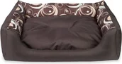 Legowiska dla psów - Ami Play Sofa Fun M 68x56x18 cm Brązowy - miniaturka - grafika 1