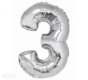 Balony i akcesoria - Godan Balon Fol 85cm 3 Sre Go Fg-c85s3 Pbh - miniaturka - grafika 1