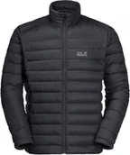 Kurtki i kamizelki sportowe damskie - Jack Wolfskin kurtka puchowa męska JWP S Black - miniaturka - grafika 1